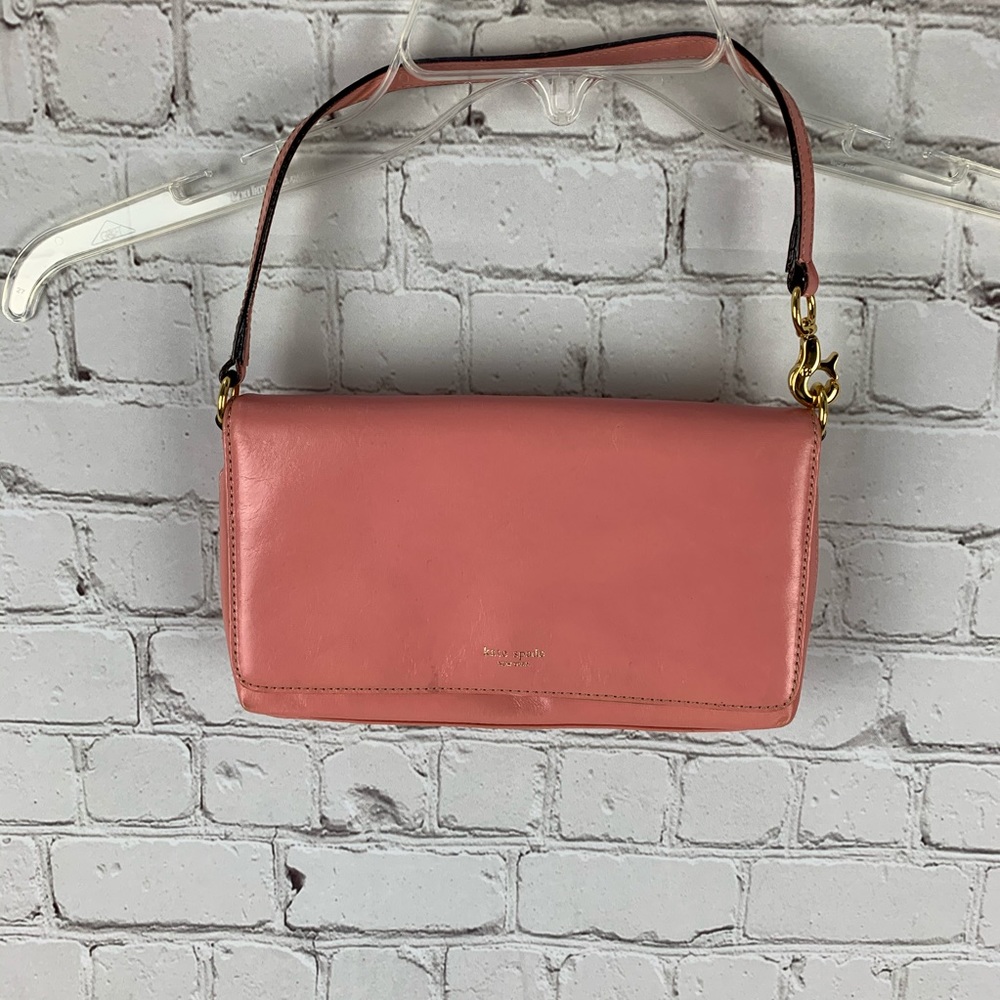 Vintage Kate Spade Leather Shoulder Bag - Picture 1 of 4